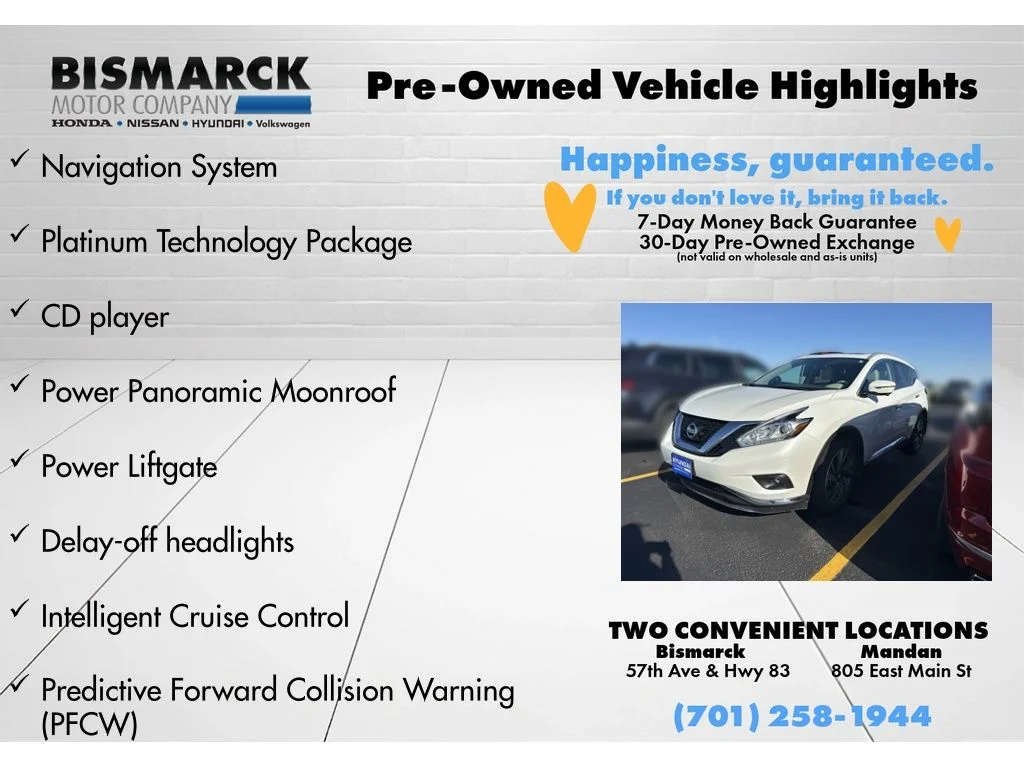 Used 2017 White Nissan Platinum image 8
