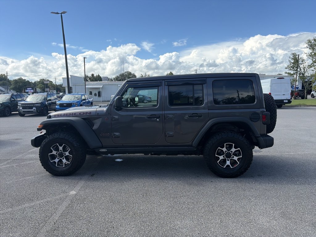 Used 2021 Granite Crystal Clearcoat Metallic Jeep Unlimited Rubicon image 4