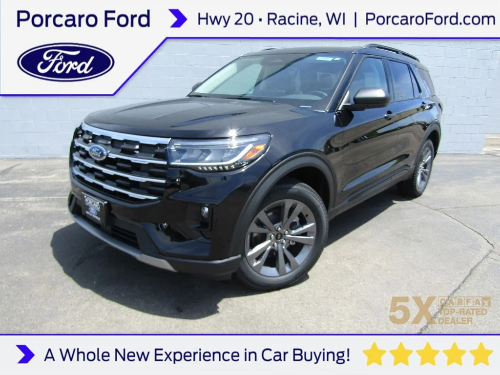 New 2026 Agate Black Metallic Ford Active image 1