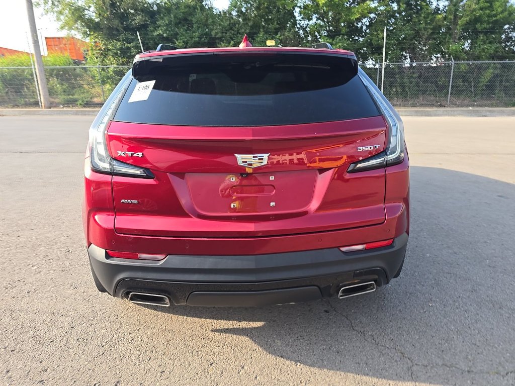 Used 2021 Red Cadillac AWD Sport image 4