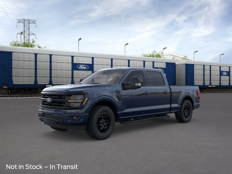 New 2026 Antimatter Blue Metallic Ford XLT image 2