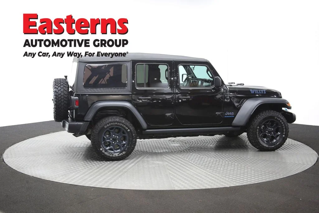 Used 2023 Black Jeep Willys 4xe image 46