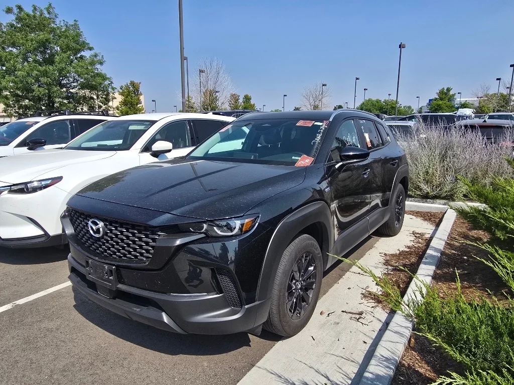 Used 2025 Jet Black Mica Mazda Preferred Package image 11
