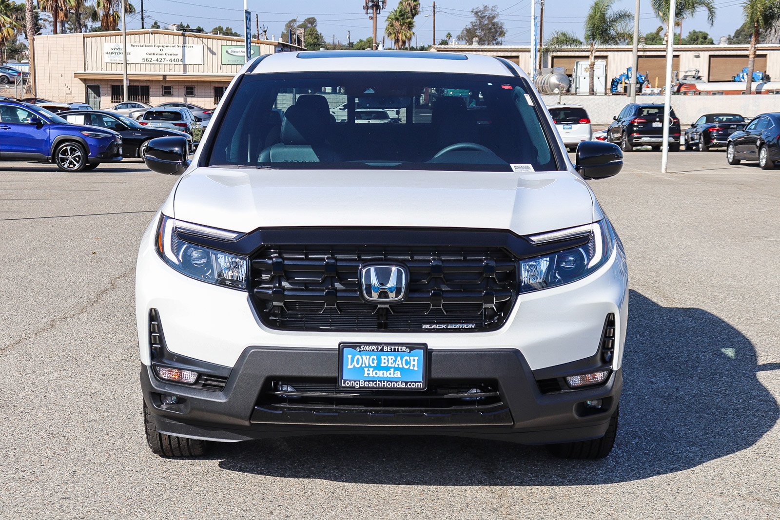 New 2026 Platinum White Pearl Honda Black Edition image 2