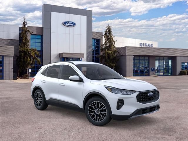 New 2024 Star White Metallic Tri-coat Ford Plug-in Hybrid image 7