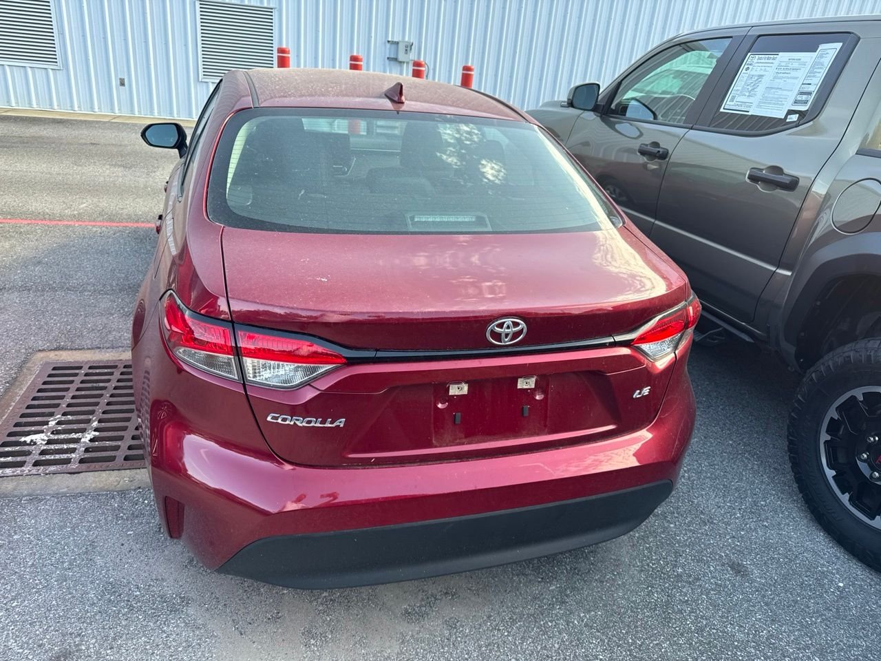 Used 2024 Red Toyota LE image 6