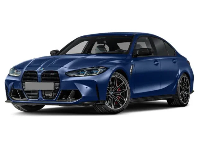 Used 2023 Tanzanite Blue II Metallic BMW Competition xDrive image 1