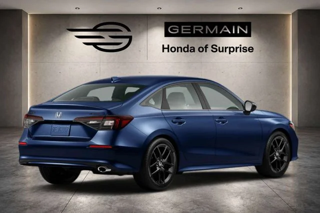 New 2026 Blue Lagoon Pearl Honda Sport Sedan image 3