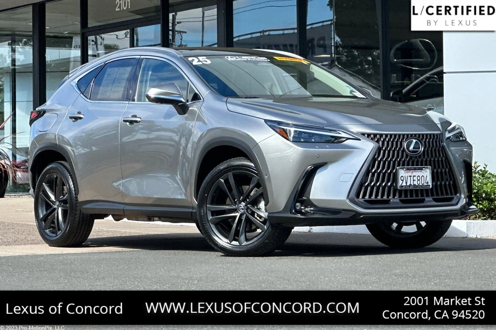 Certified Used 2025 SONIC TITANIUM Lexus 450h+ Luxury image 1