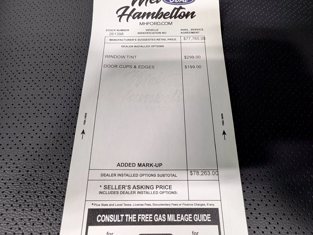 New 2026 Agate Black Metallic Ford Lariat® image 34