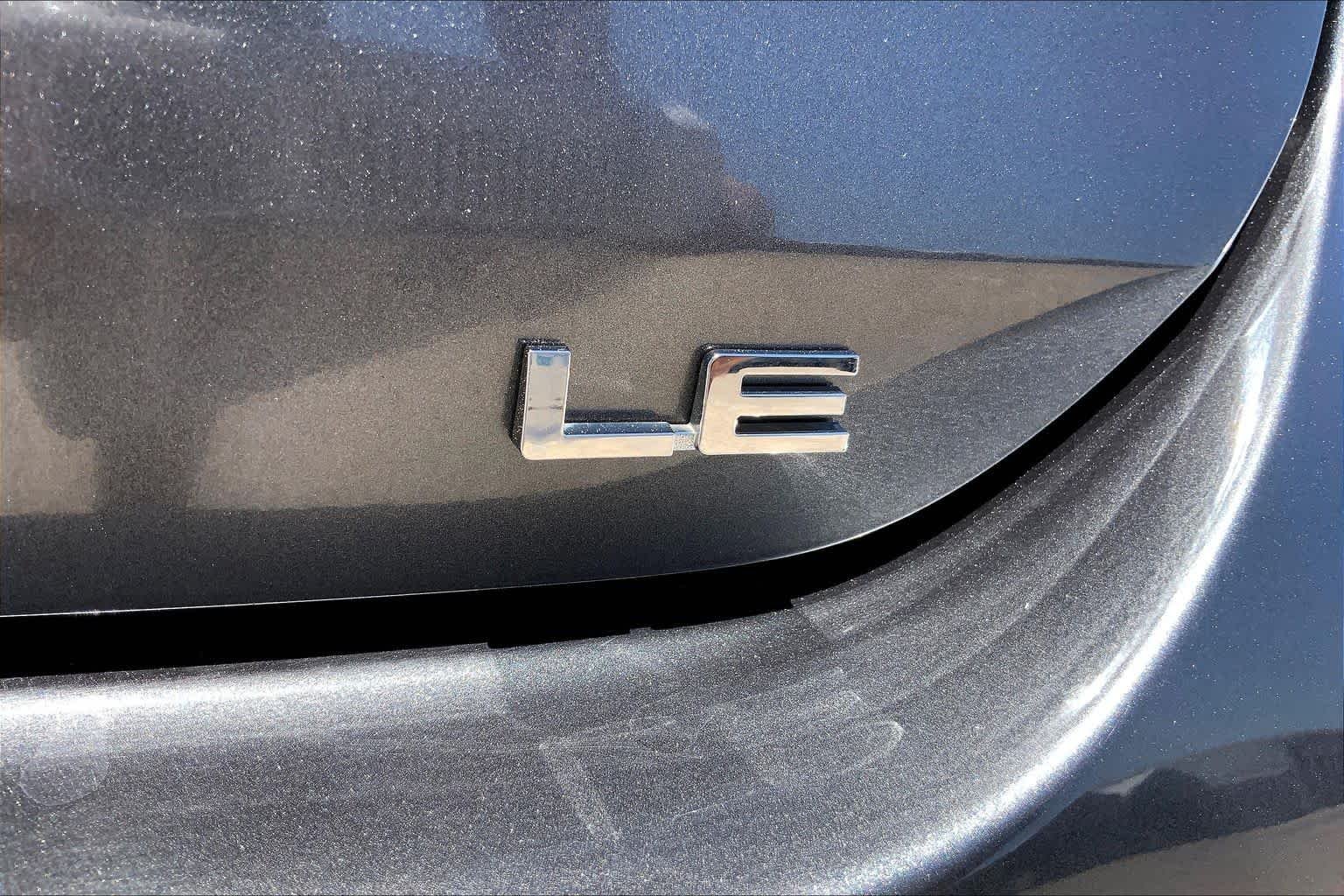 Used 2024 Magnetic Gray Metallic Toyota LE image 10