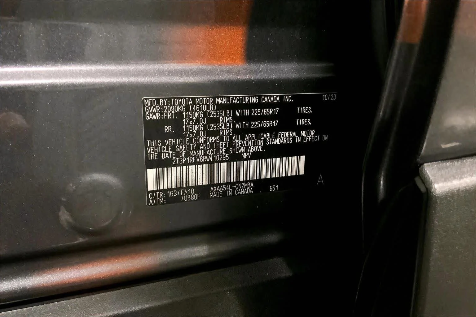 Used 2024 Magnetic Gray Metallic Toyota XLE image 35