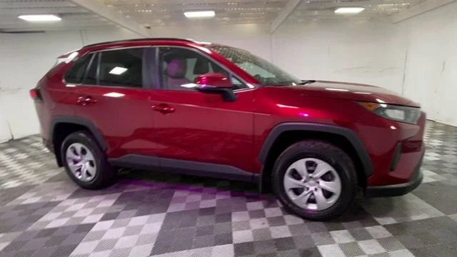 Used 2021 Red Toyota LE image 2