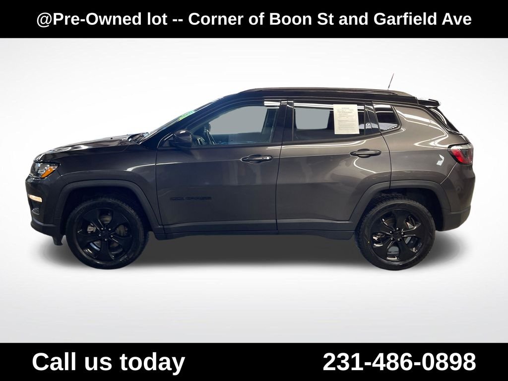Used 2021 Gray Jeep Latitude image 2