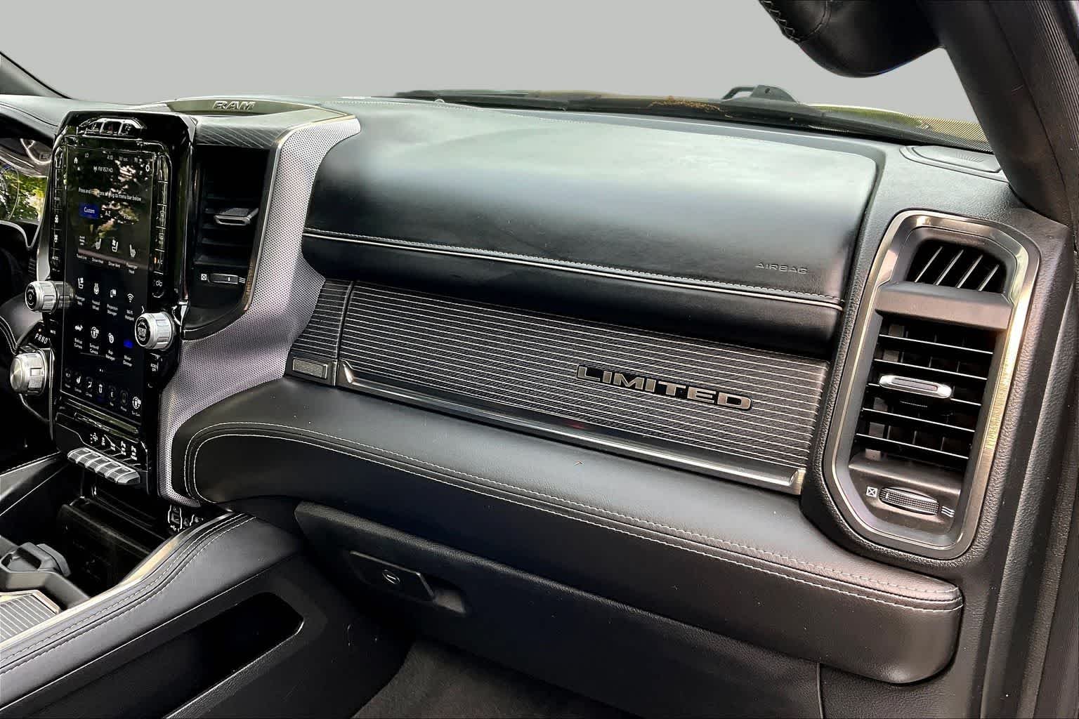 Used 2020 Granite Crystal Clearcoat Metallic Ram Limited image 18