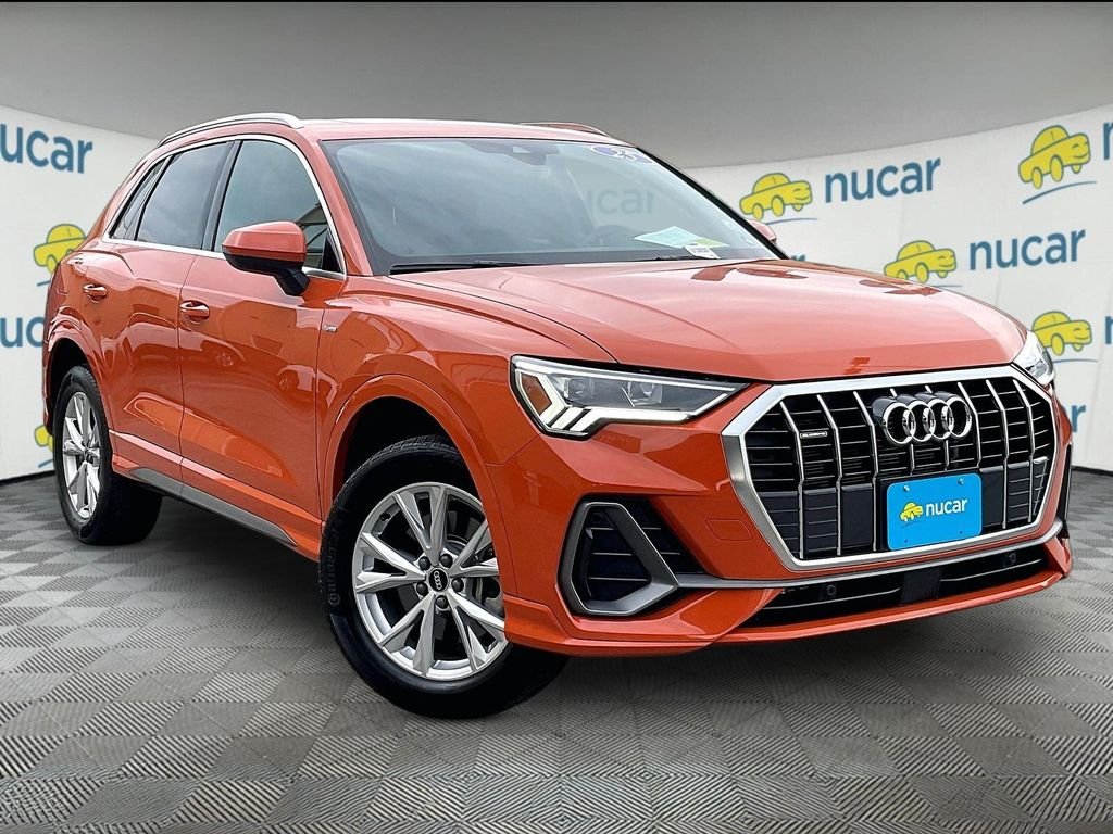 Used 2025 Orange Audi Premium image 1