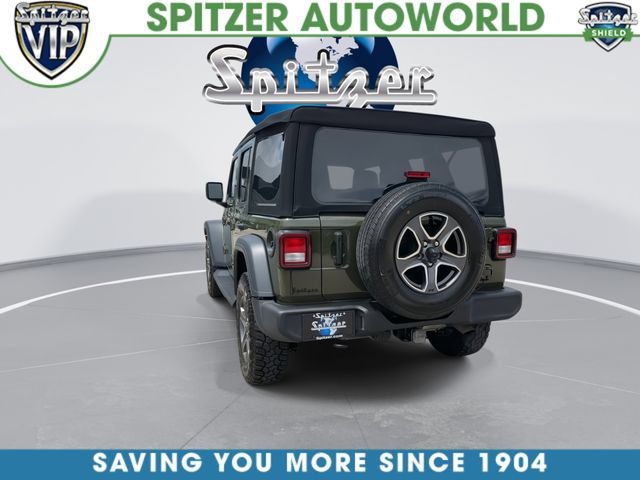 Used 2023 Green Jeep 4-Door Sport S 4x4 image 8