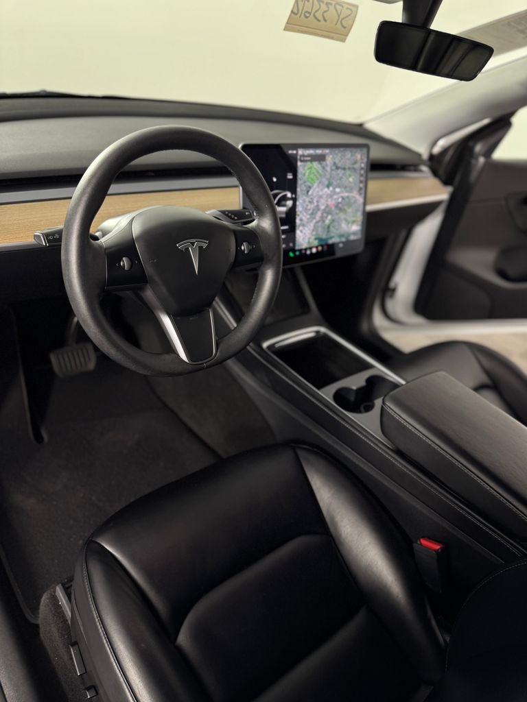 Used 2021 Pearl White Multi-Coat Tesla Long Range image 25