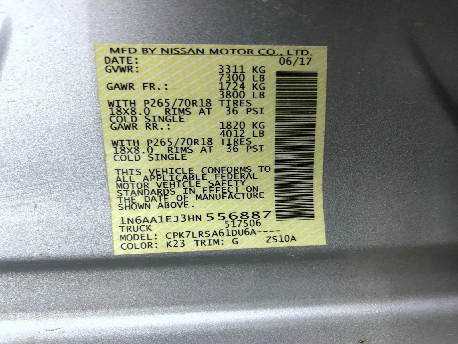 Used 2017 Silver Nissan S image 25