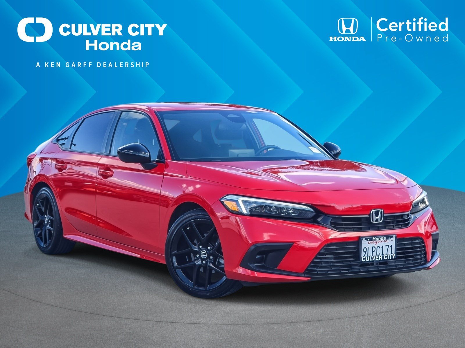 Certified Used 2024 Rallye Red Honda 2.0L 4D SPORT image 28