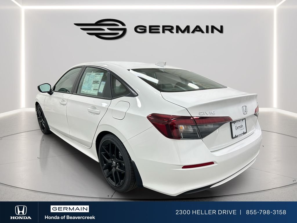 New 2026 Platinum White Pearl Honda Sport image 5