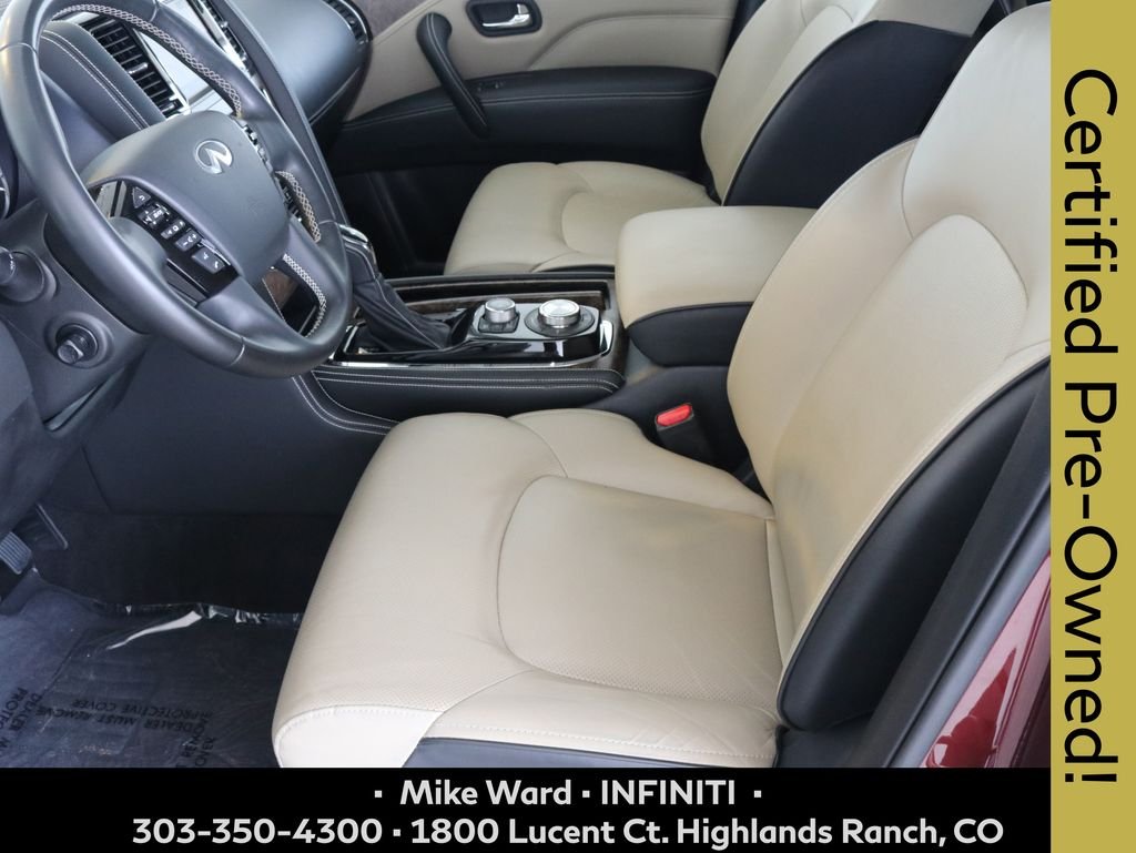 Certified Used 2021 Red INFINITI Premium Select image 6