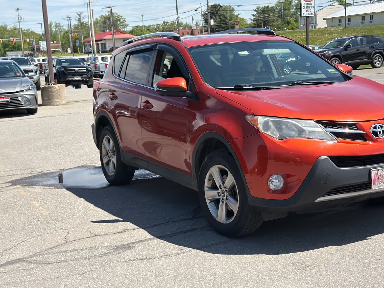 Used 2015 Hot Lava Toyota XLE image 18