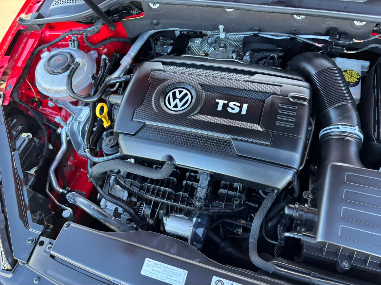Used 2018 Tornado Red Volkswagen SE image 28