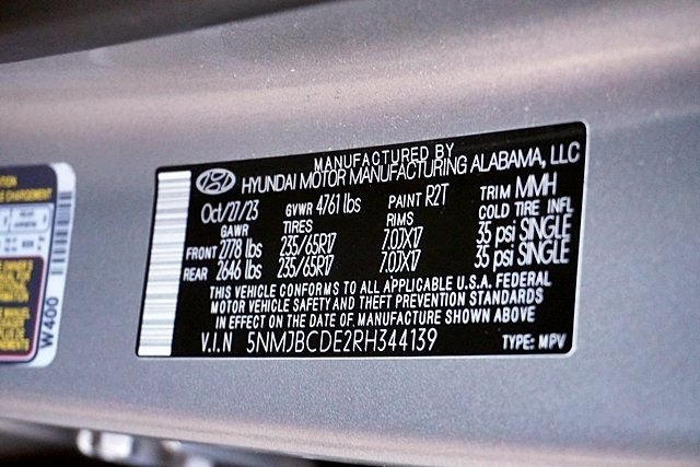 Used 2024 Silver Hyundai SEL image 32