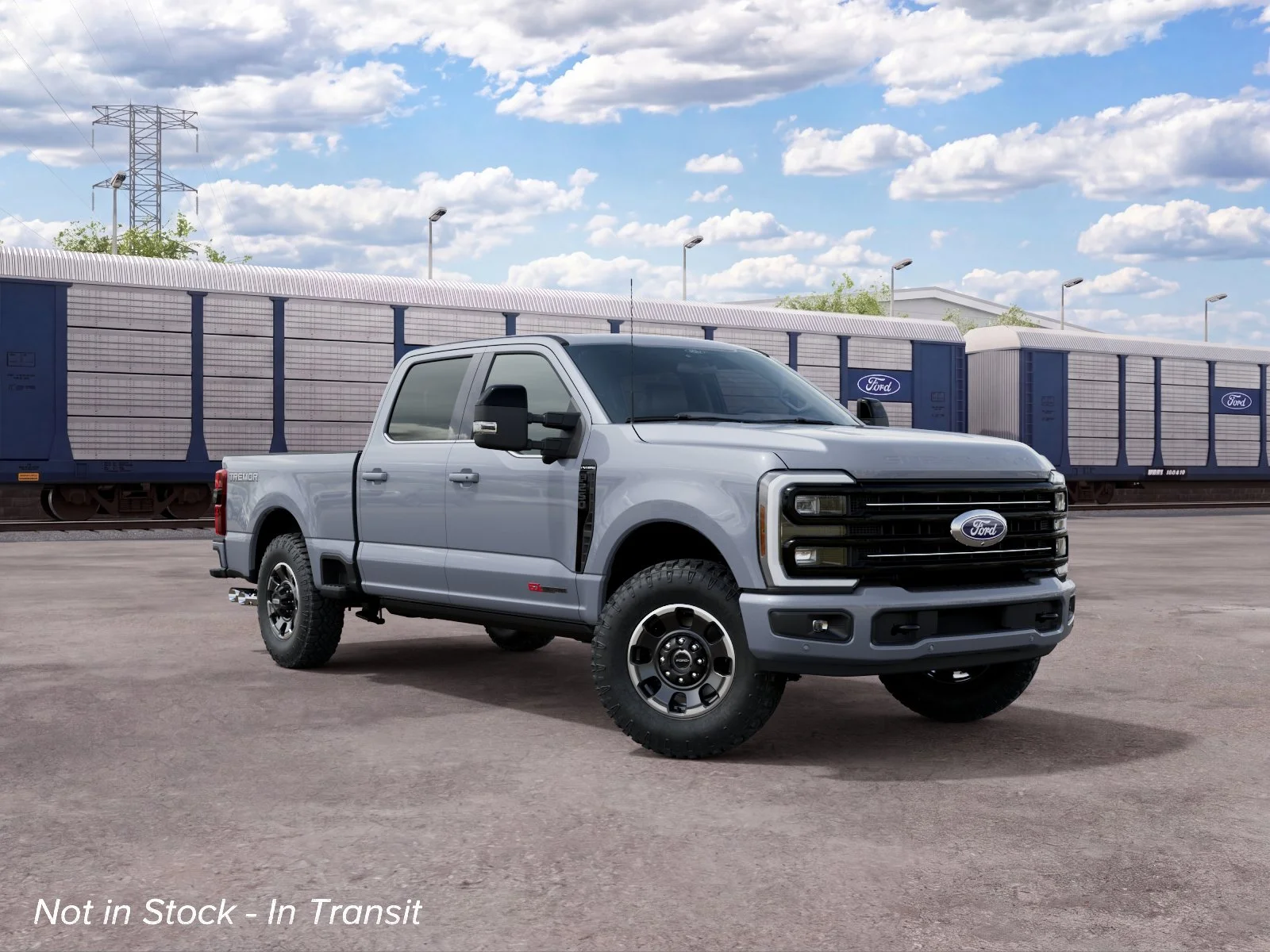 New 2027 Glacier Gray Metallic Tri-Coat Ford F-250® Platinum® image 19