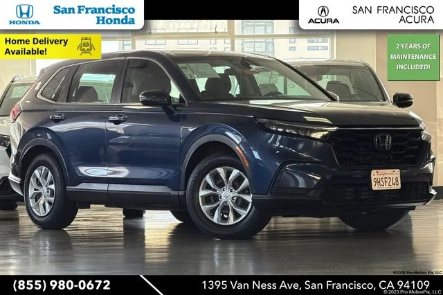 Certified Used 2024 Canyon River Blue Metallic Honda LX image 1