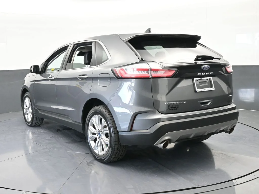 Used 2022 Gray Metallic Ford Titanium image 4