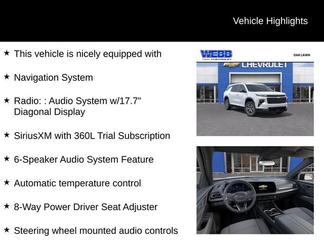 New 2026 Summit White Chevrolet LT image 4