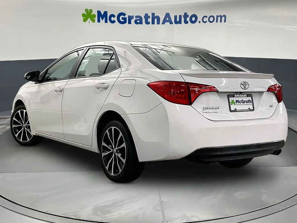 Used 2019 White Toyota SE image 3