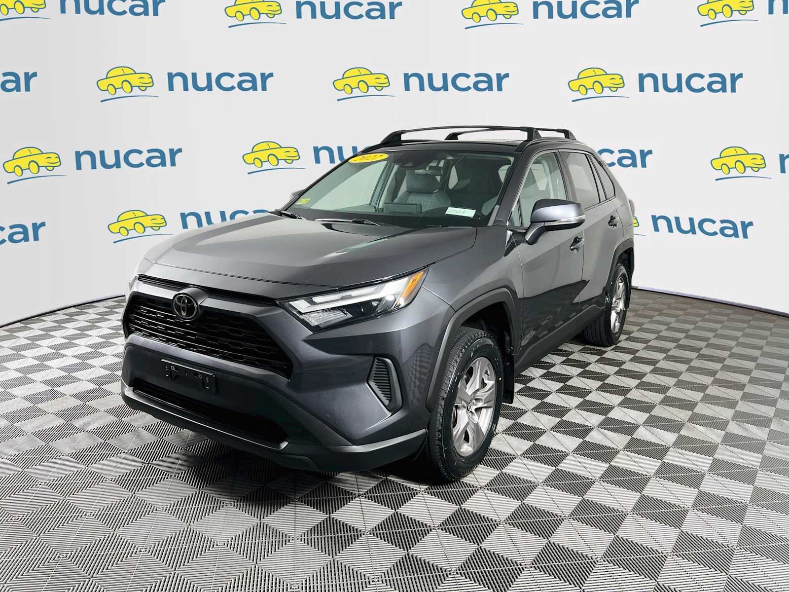 Used 2022 Magnetic Gray Metallic Toyota XLE image 3