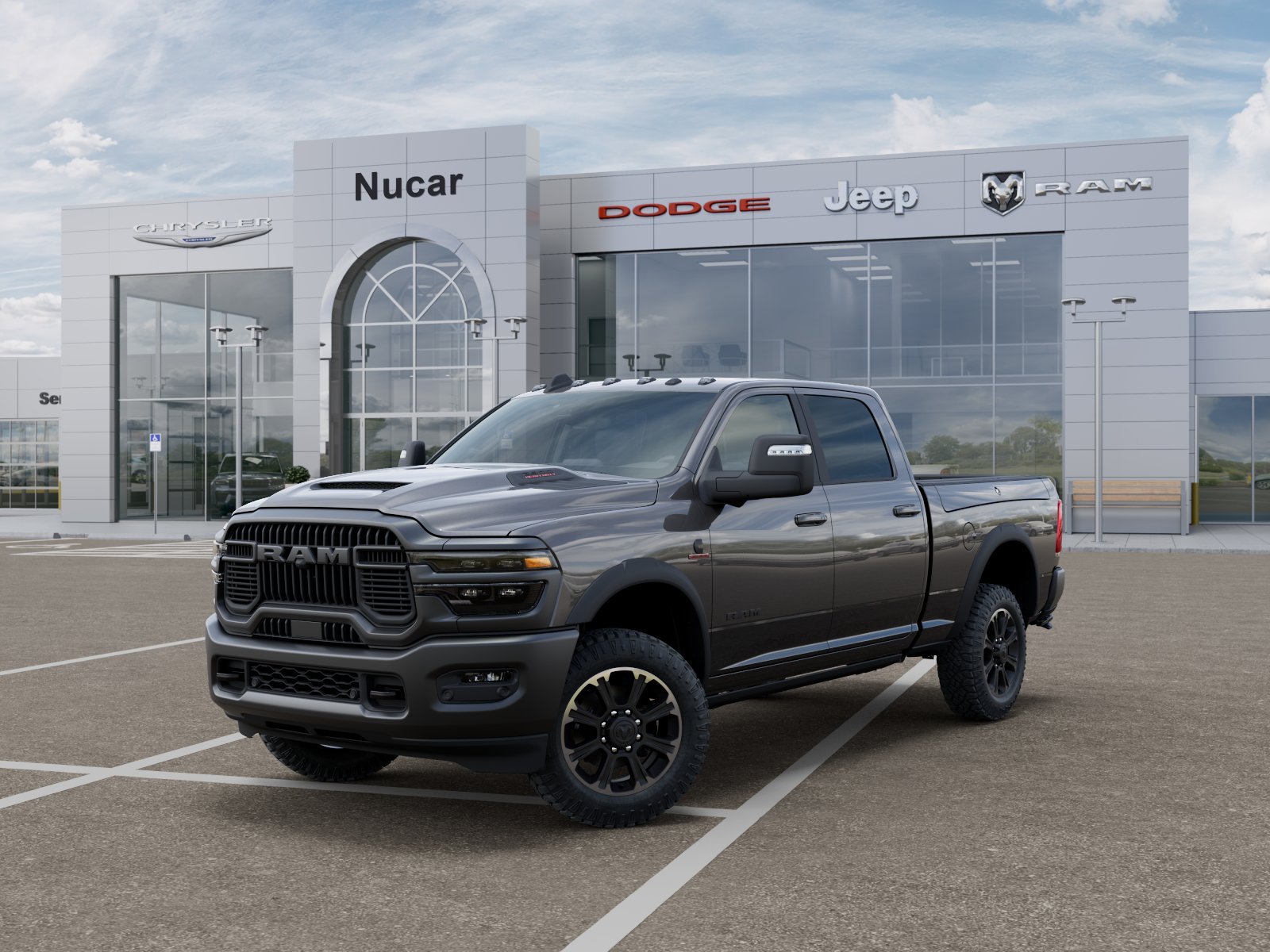 New 2026 Granite Crystal Metallic Clear-Coat Exterior Paint RAM Rebel image 20