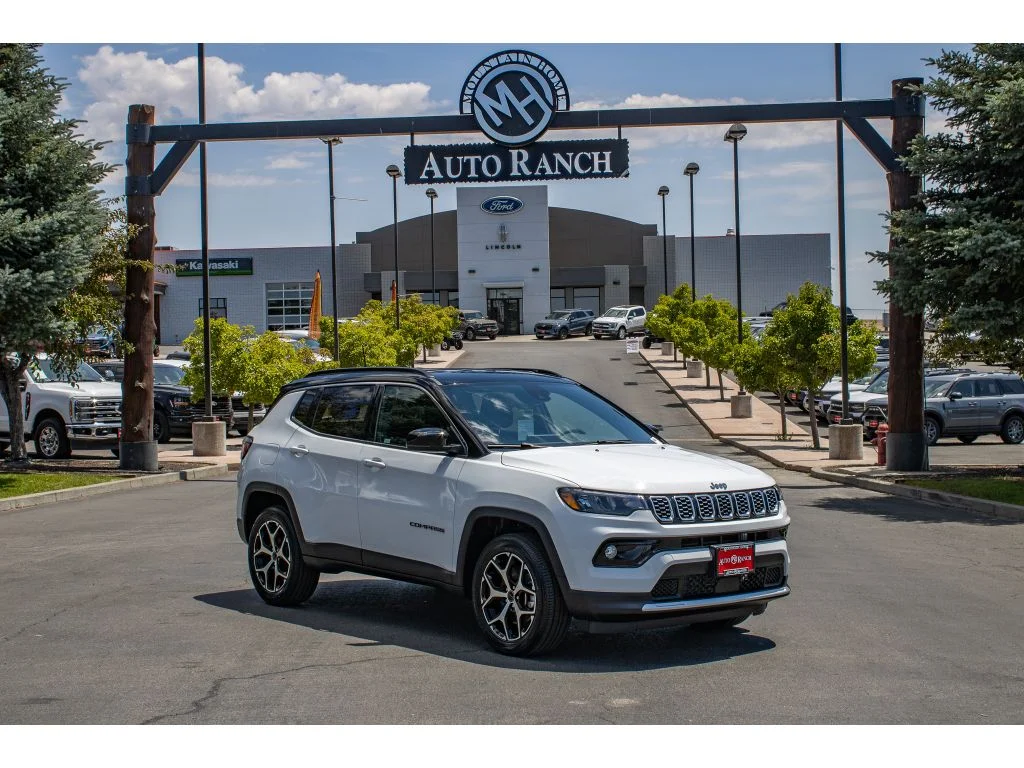 New 2026 Bright White Clearcoat Jeep Limited image 1