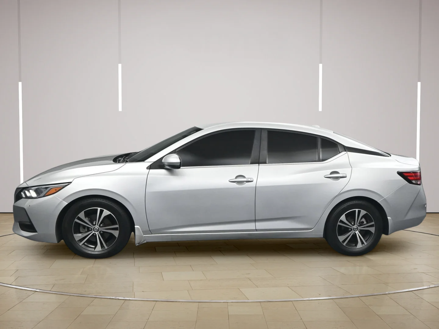Certified Used 2020 Brilliant Silver Metallic Nissan SV image 4