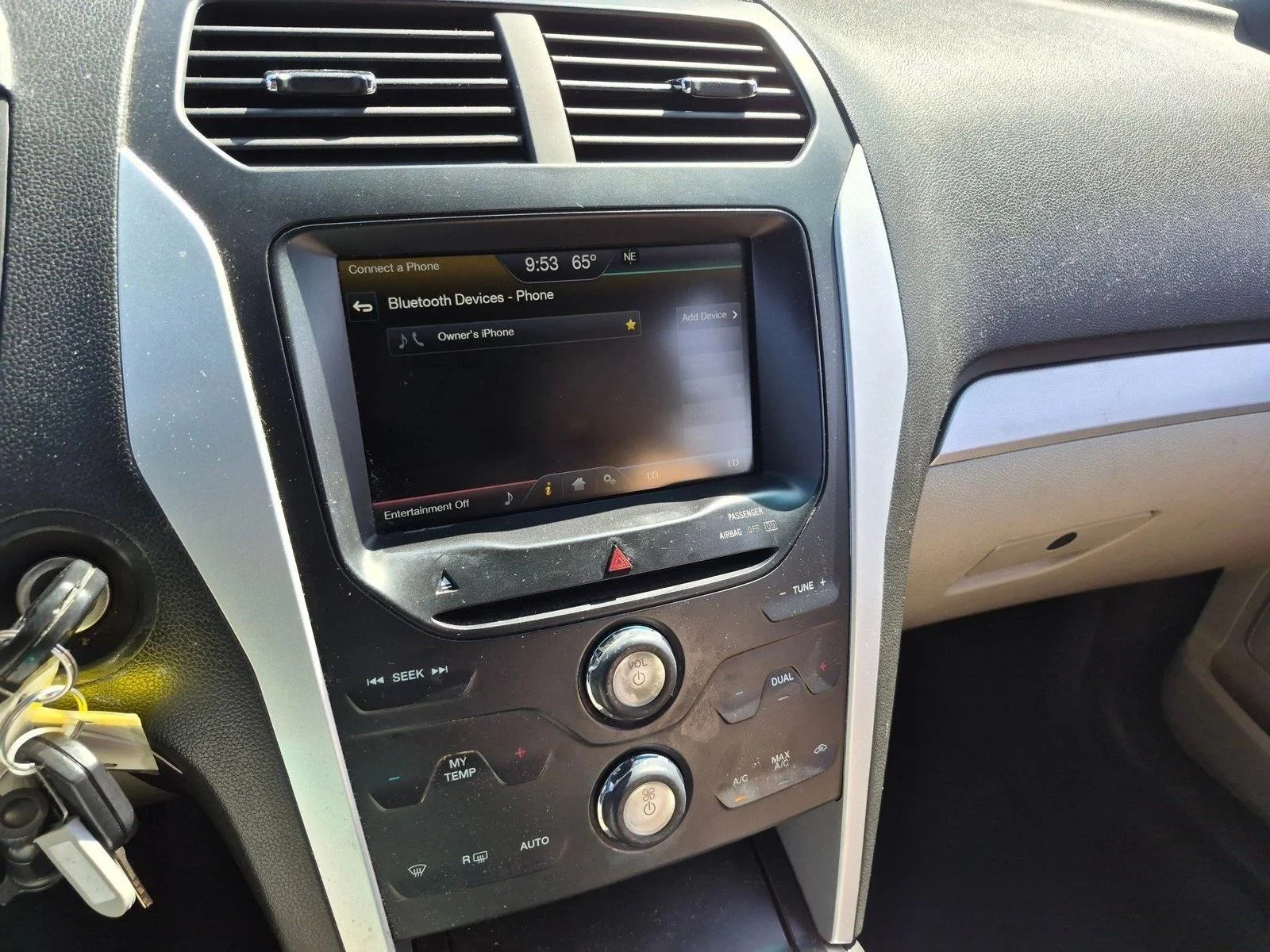 Used 2015 Ingot Silver Metallic Ford XLT image 12
