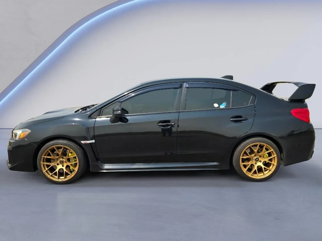 Used 2021 Crystal Black Silica Subaru STI image 2