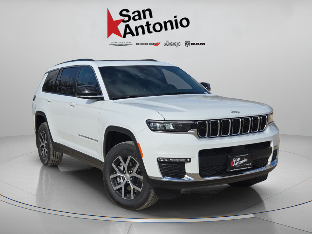 New 2025 Bright White Clear-Coat Exterior Paint Jeep Limited image 1
