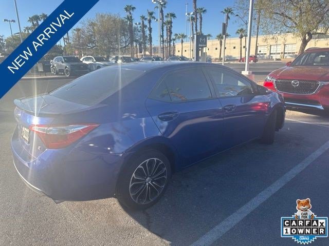 Used 2014 Blue Crush Metallic Toyota LE image 3