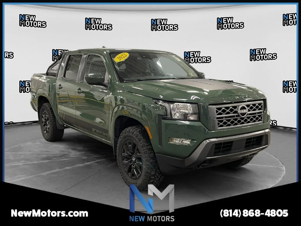 Used 2022 Tactical Green Nissan SV image 7