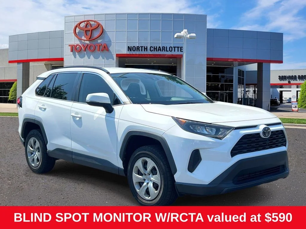 Used 2021 White Toyota LE image 1