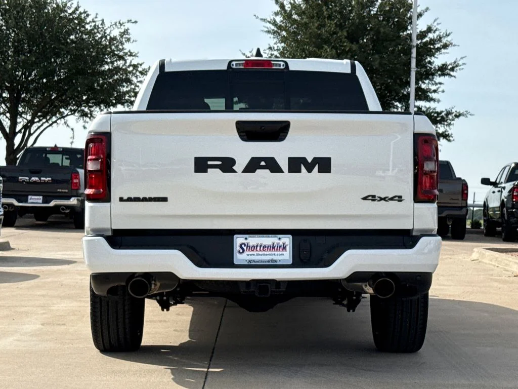 New 2026 Bright White Clear-Coat Exterior Paint RAM Laramie image 8