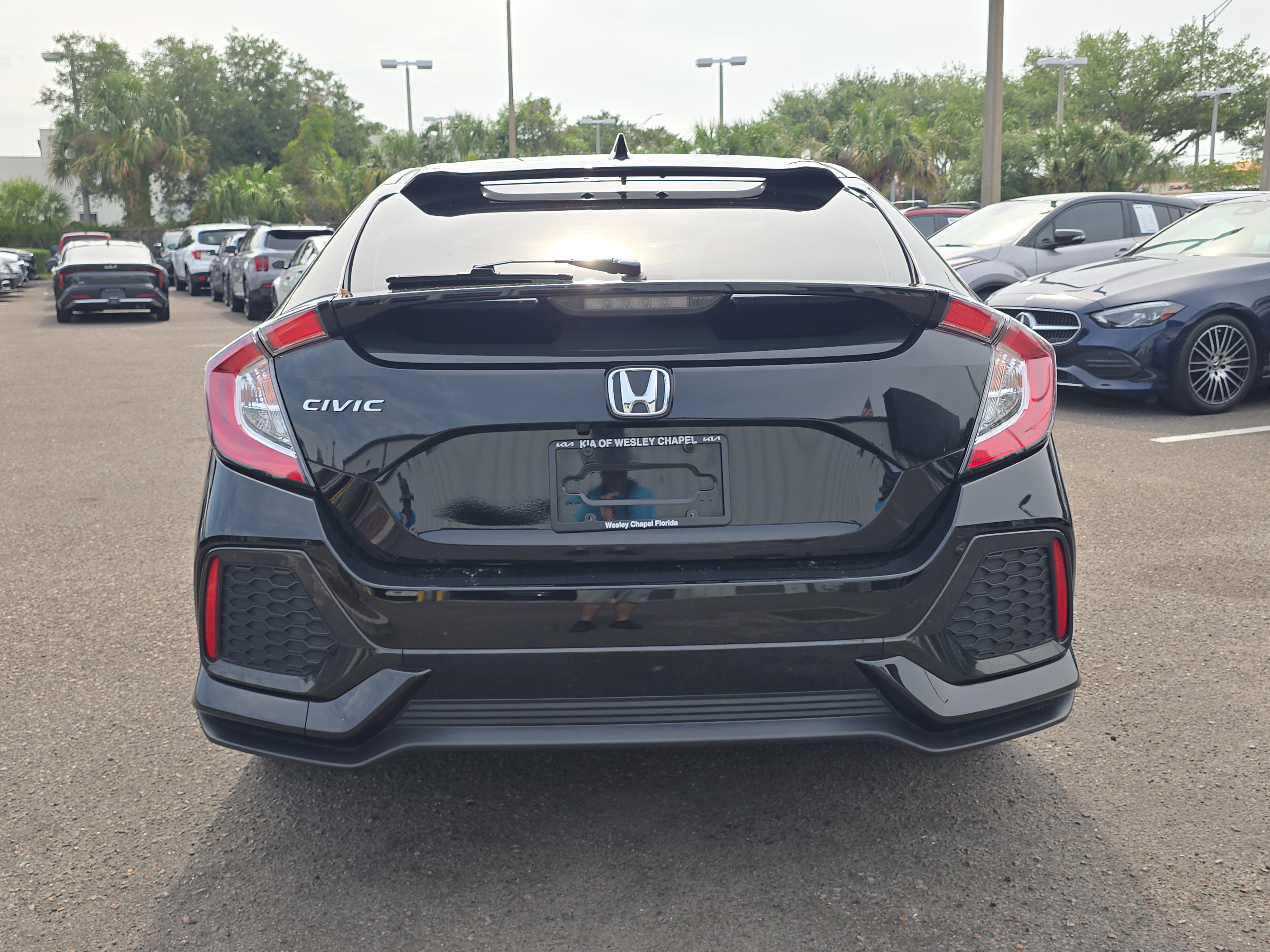 Used 2019 Crystal Black Pearl Honda EX image 7