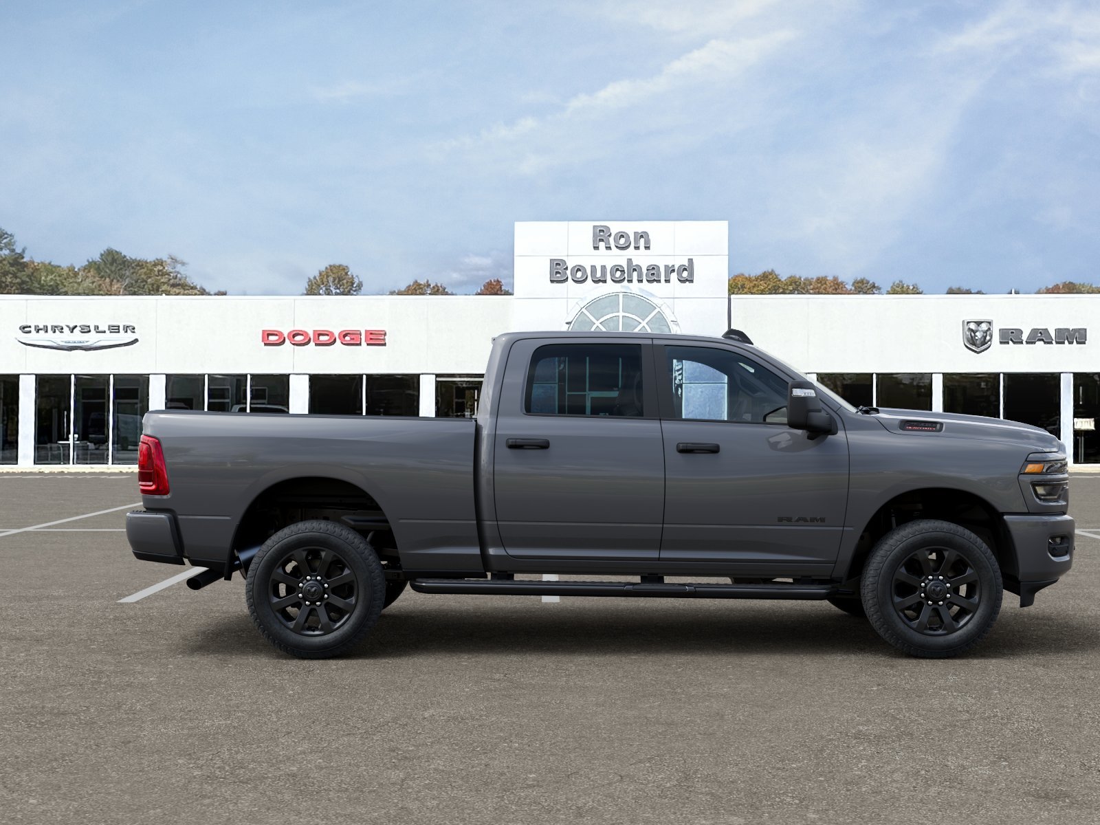 New 2026 Ceramic Gray Clear-Coat Exterior Paint RAM Big Horn image 47