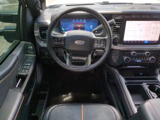Used 2024 White Metallic Ford Platinum image 16