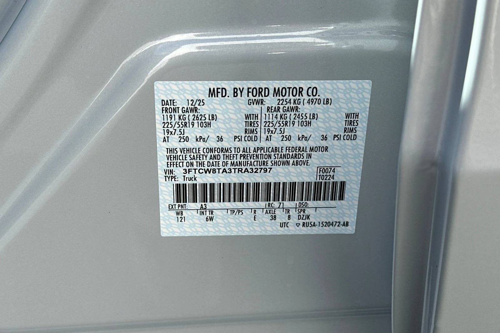New 2026 Space White Metallic Ford Lobo™ image 25