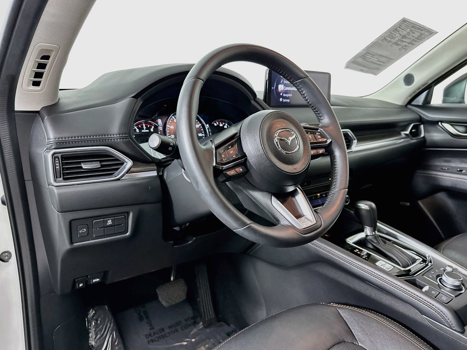 Certified Used 2023 White Metallic Mazda 2.5 S Premium Plus Package image 9